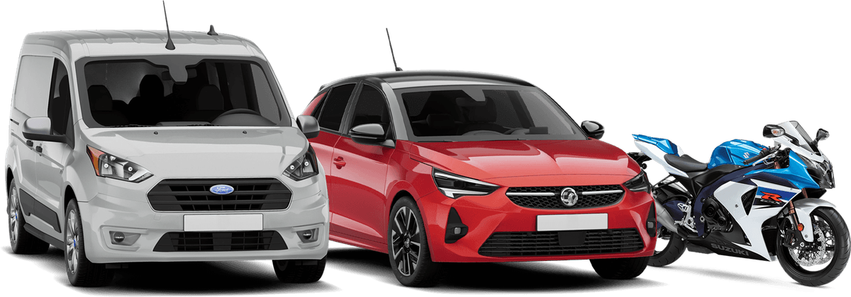 Van, Car and Motorbike - Complete vehicle warranty coverage